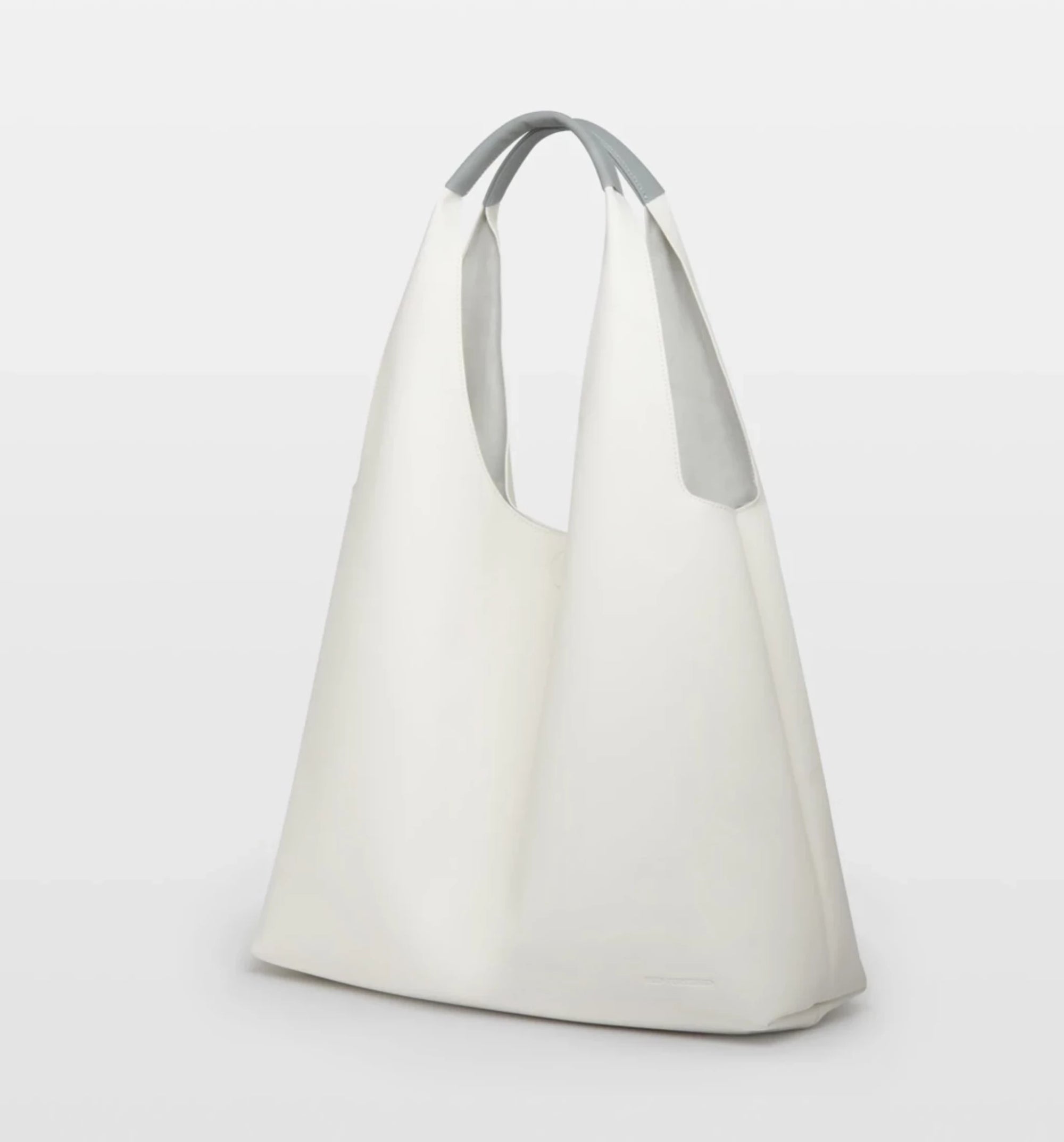 AVA Shopping Tote Bag- White